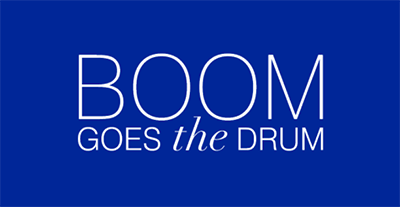 boom goes the drum logo