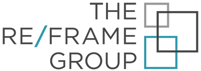 The re-frame group logo