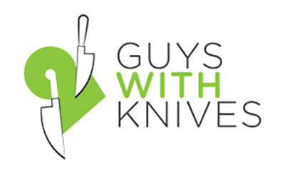 Logo for 2 Guys With Knives