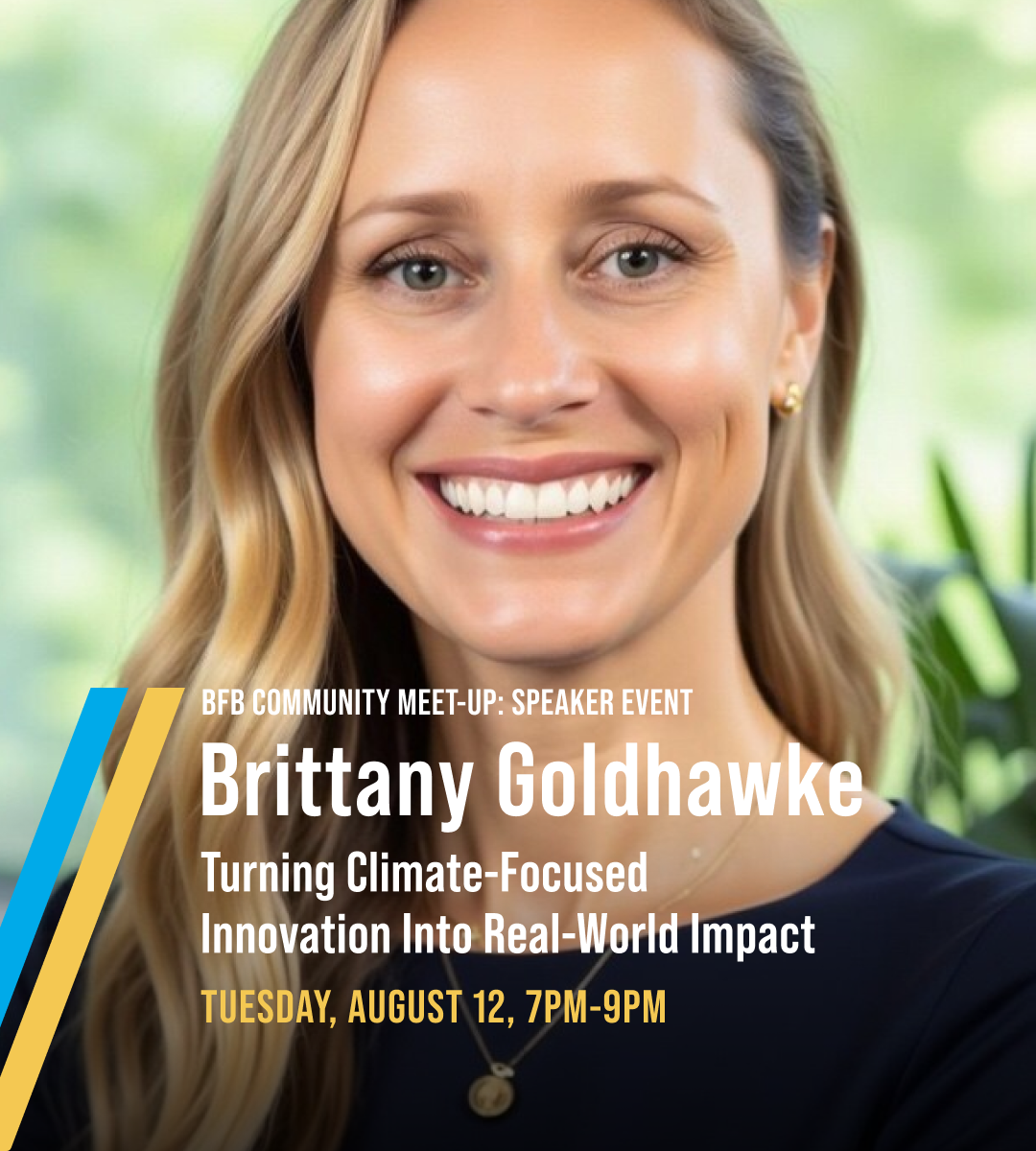 Aug BFB Community Meetup - Speaker Brittany Goldhawke
